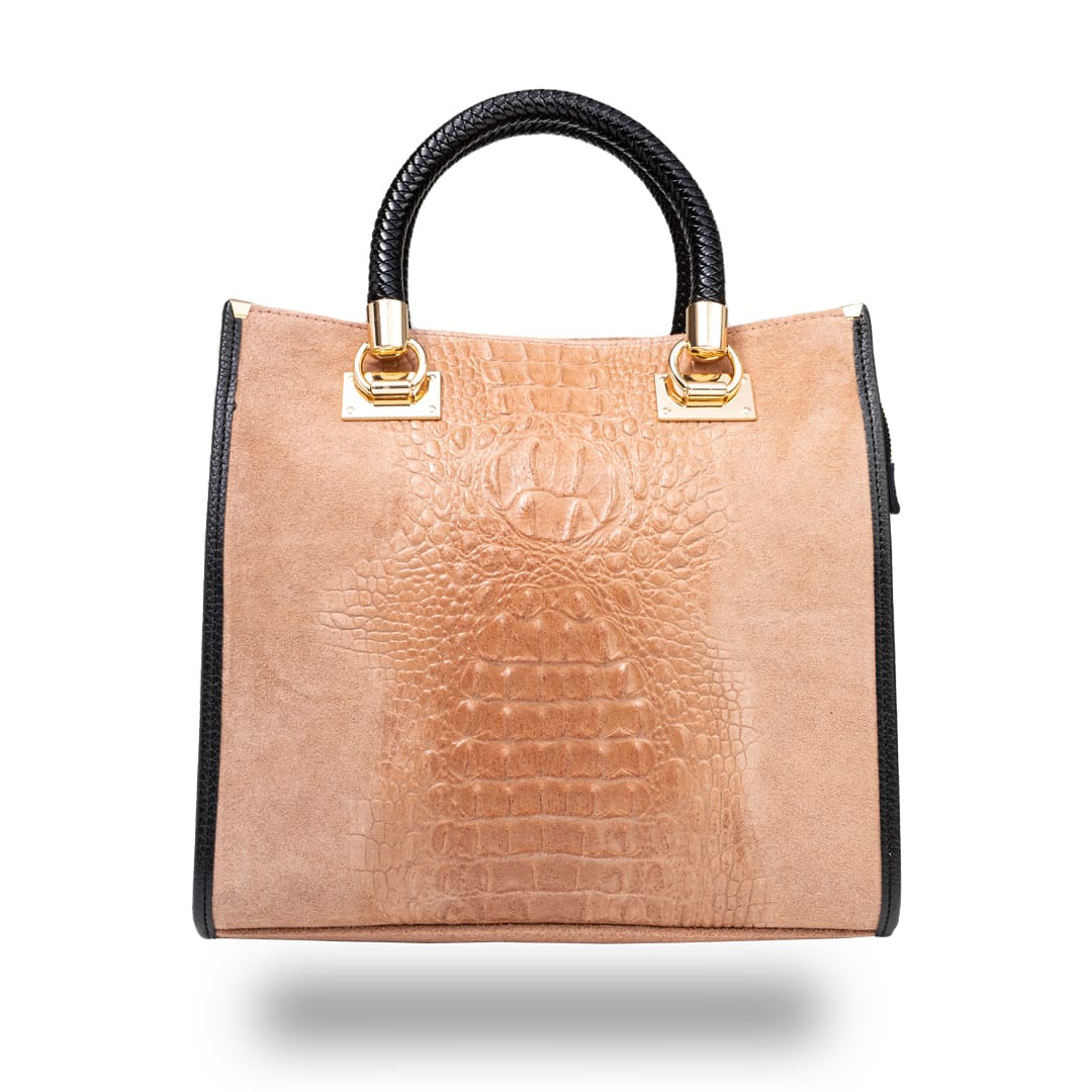 geanta-femei-piele-naturala-corai-negru-ava