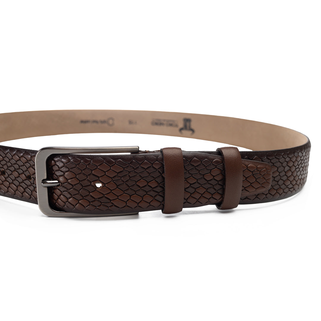 Curea-barbati-piele-naturala-maro-Snake1.jpg
