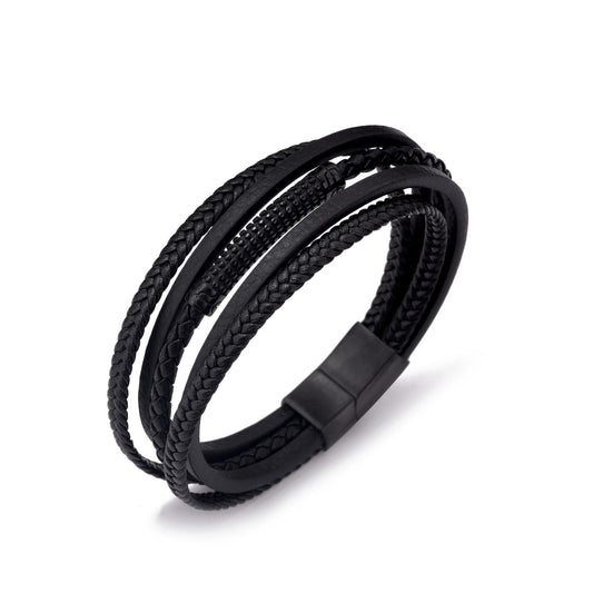 bratara-barbati-piele-naturala-negru-Liam.jpg