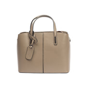 Bolso de mujer de piel natural beige Mara
