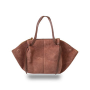 Alice Handtasche aus cognacbraunem Echtleder für Damen