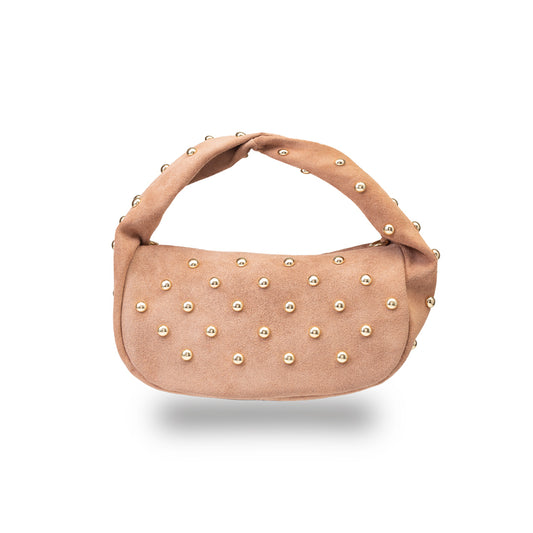 Borsa da donna in vera pelle rosa Naty