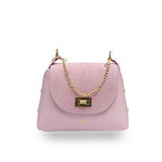 Sac à main en daim naturel, rose clair Raisa